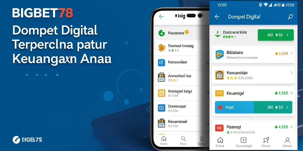 Tampilan antarmuka aplikasi BIGBET78 yang mudah digunakan.