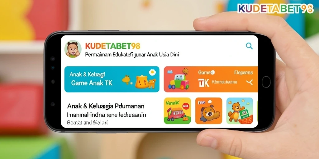 Antarmuka menarik dan edukatif dari KUDETABET98.