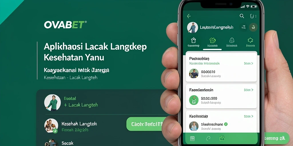 Tampilan antarmuka OVABET yang sederhana dan informatif.