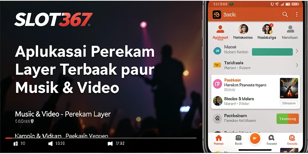 Antarmuka SLOT367 yang sederhana dan intuitif untuk perekaman layar.