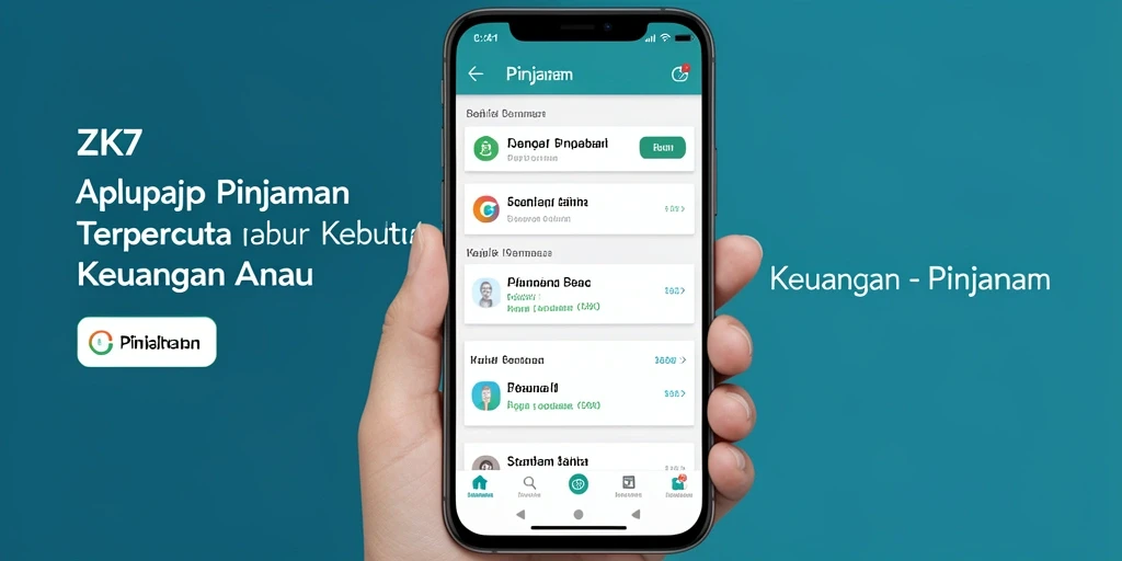 Antarmuka aplikasi ZK7 yang sederhana dan mudah digunakan.
